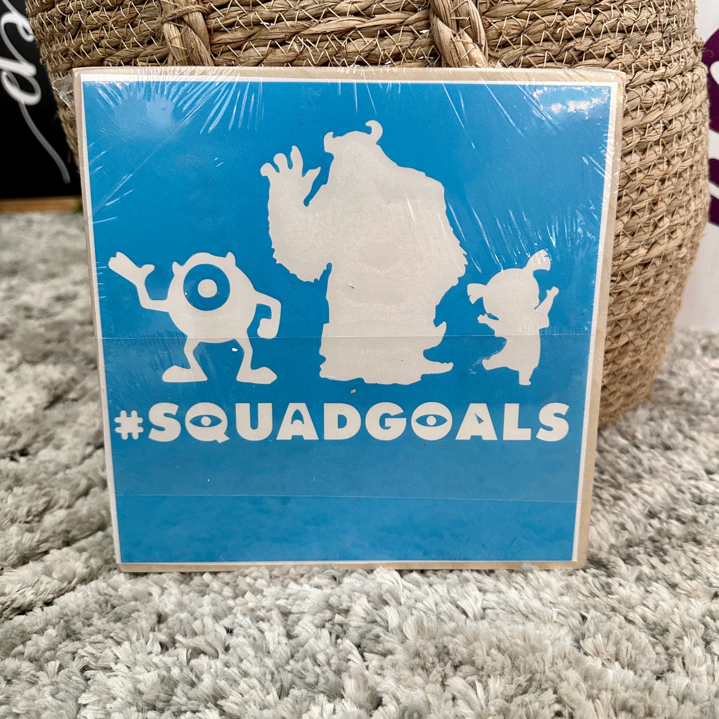 Monsters Inc Squadgoals(8x8)