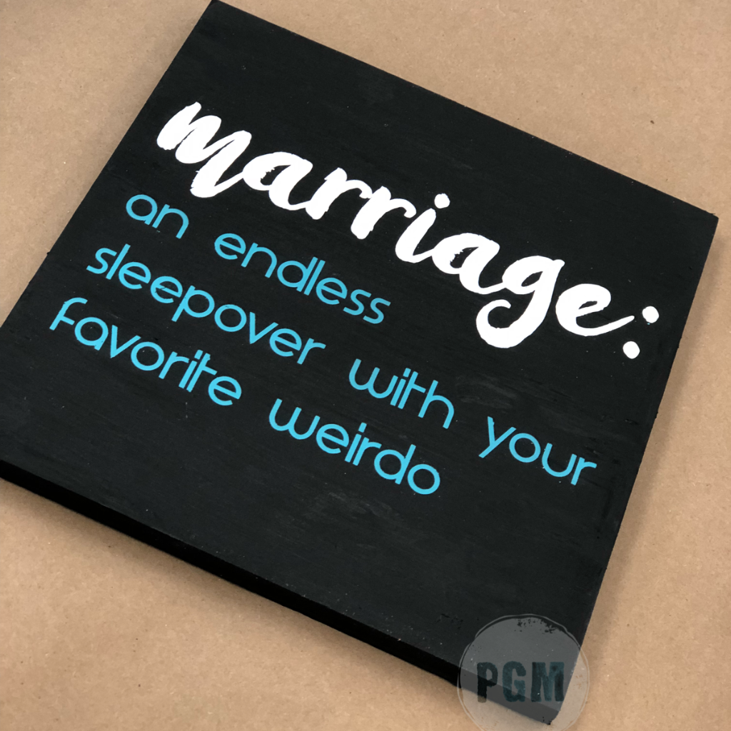 Marriage An Endless Sleepover with your Favorite Weirdo: MINI DESIGN - Paisley Grace Makery