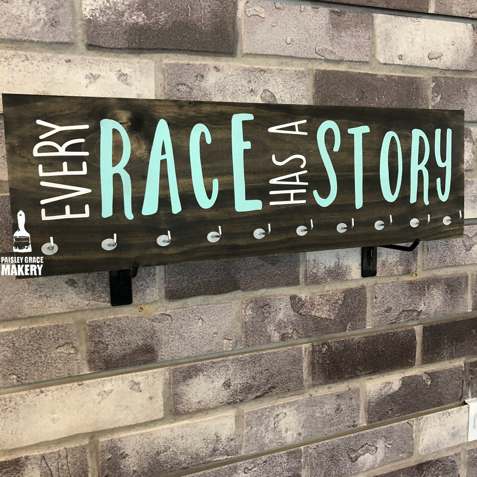 Every Race Has A Story: Medal Holder - Paisley Grace Makery